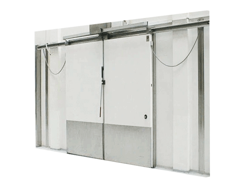 Two-side Electric Sliding Cold Room Doors