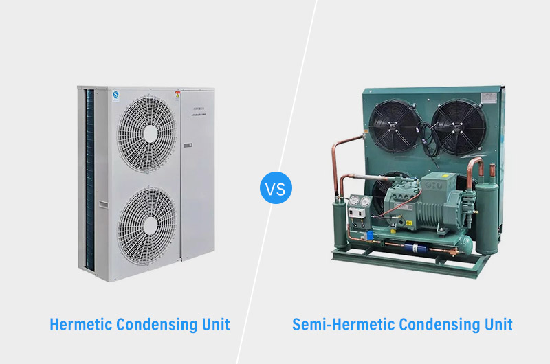 Hermetic Condensing Unit vs Semi-Hermetic Condensing Unit